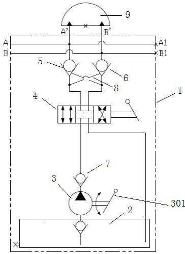 用于液压执行器上的应急装置的制作方法