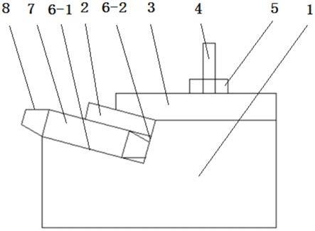 数控机床角度定位块斜面水平加工装置的制作方法