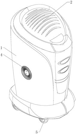 一種具有冷暖雙出風快速淨化系統的空氣淨化器的製作方法