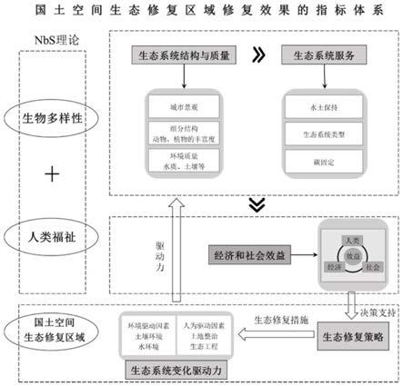 一种国土空间综合整治区域生态修复效果评估方法及系统与流程