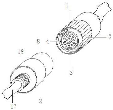 一种防水型航空插接件的制作方法