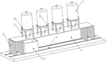 电熔砖制备用的配料系统的制作方法