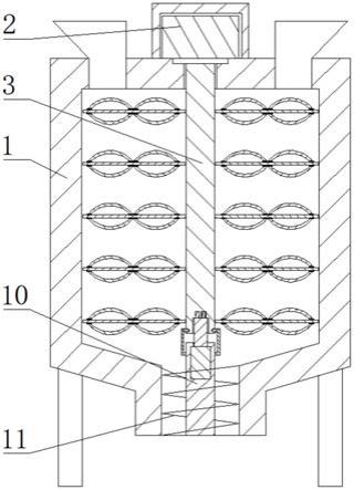 一种高分子海绵立式搅拌机的制作方法