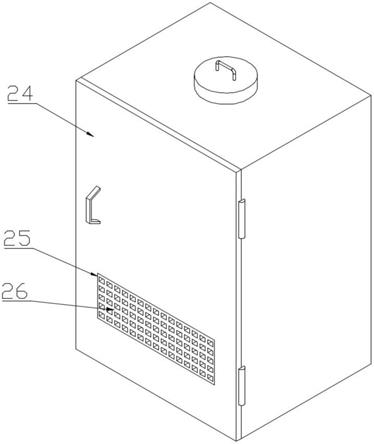 一种应用于互联网软件开发领域的数据分析处理机箱的制作方法