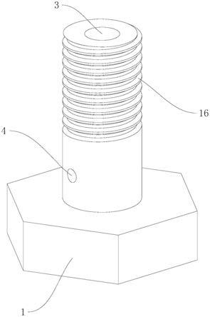 一种稳固的泄压空心螺栓的制作方法