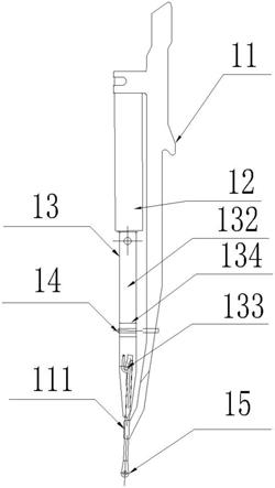 一种贾卡组件、贾卡梳栉组件和经编机梳栉排布结构的制作方法