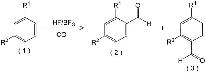 2,4-二烷基苯甲醛的制造方法与流程