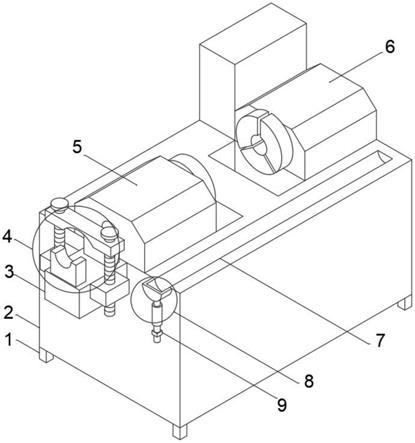 一种带有旋转拉拔装置的焊管机的制作方法