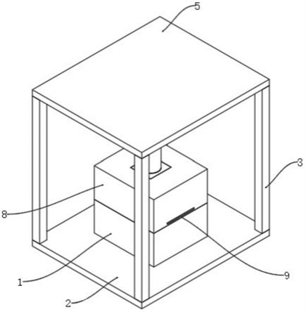 一种散热显示屏主板的冲压设备的制作方法