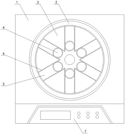 一种土壤检测用离心分析装置的制作方法