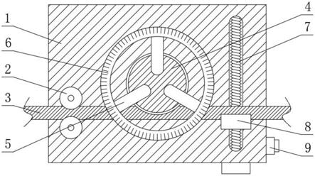 一种具有弯折角度标识结构的方管折弯机的制作方法