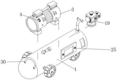 一种汽车用电动空调压缩机吸气引流结构的制作方法