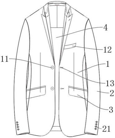 一种保暖舒适型西服的制作方法