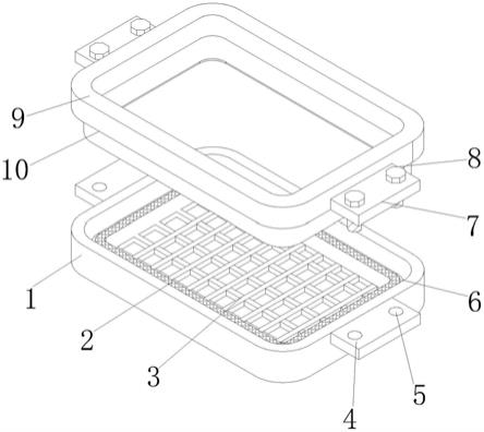 一种空气滤芯滤纸模具成型结构的制作方法