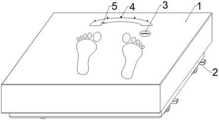 一种移动式医用体重秤的制作方法