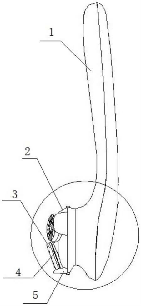 本實用新型涉及日常洗漱用品,特別涉及一種洗澡助浴刷.背景技術:2.