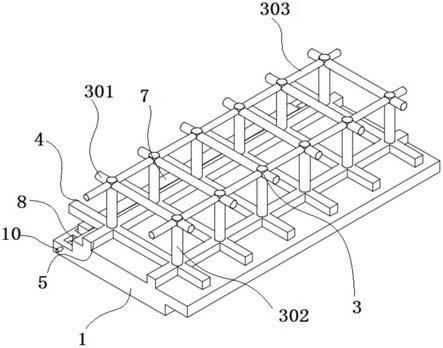 一种防漏浆的门诊楼洁净工程施工用钢筋桁架楼承板的制作方法