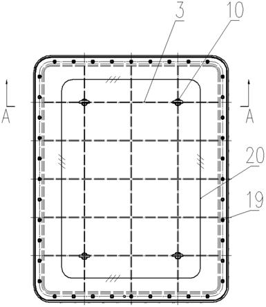 一种核动力船舶反应堆舱嵌入式舱盖的制作方法