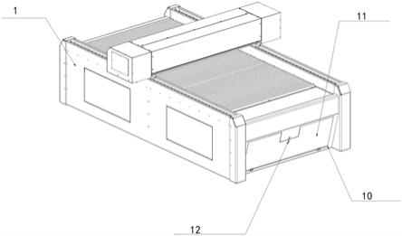 一种大包围单平台激光切割机的制作方法