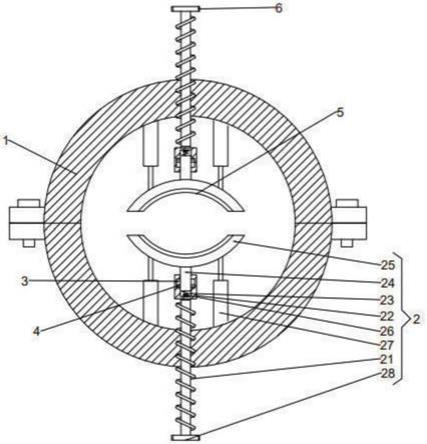 一种海底电缆用具有保护结构的护甲夹具的制作方法