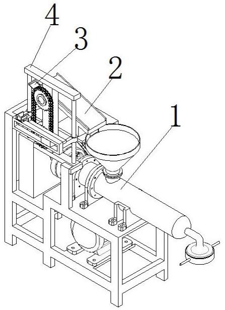 一种灌肠机的自动升降机构的制作方法