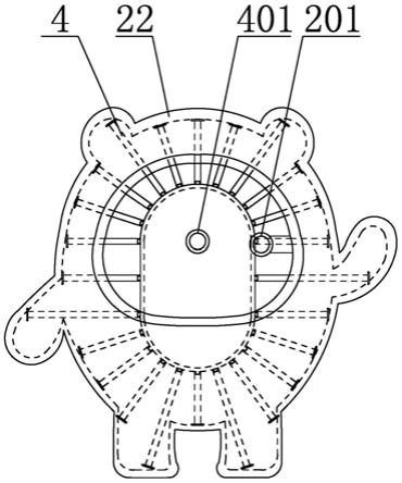 一种镂空状冰雕外壳制作模具及其制作方法与流程