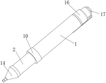 一种折叠式电工测量用电笔的制作方法
