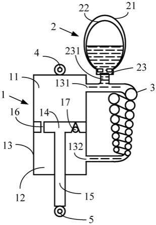 新型可变阻尼的油气-惯容器混合悬架结构及其工作方法