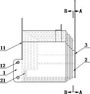 防脱、防蛇形的钢板防护罩的制作方法