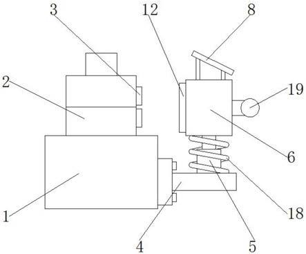 建筑起重机械螺栓松动自动检测结构的制作方法