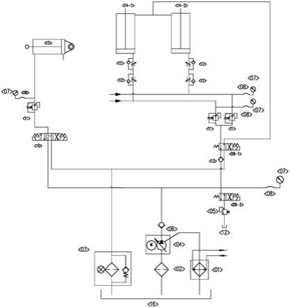 SMS无纺布智能化热轧机液压系统的制作方法