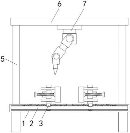 立体式激光切割机的固定装置的制作方法