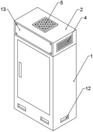 具有自散热功能的可调式户外配电柜的制作方法
