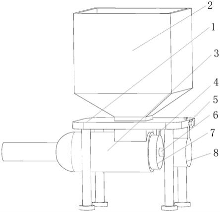 一种建筑施工用新型输料装置的制作方法