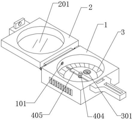一种地质矿产勘查用多功能地质罗盘的制作方法