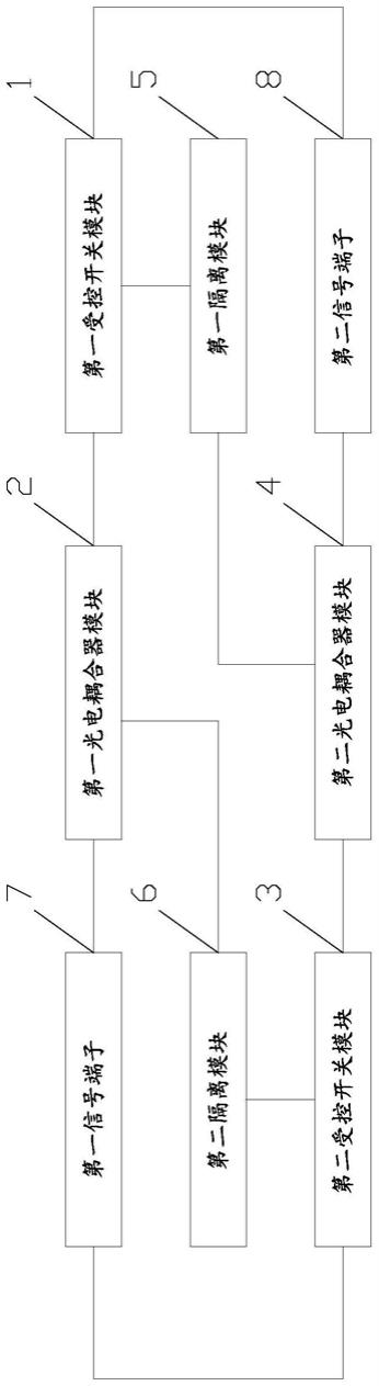 一种双向快速传输隔离电路的制作方法