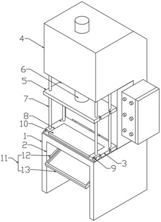 一种适用于钢模板生产的液压机的制作方法