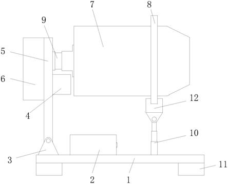 一种便于上下料的建筑砂浆加工用原料混合装置的制作方法