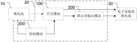 锂电池供电电路和可移动电子设备的制作方法