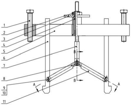 一种钢管水压试验机模具用装夹装置的制作方法