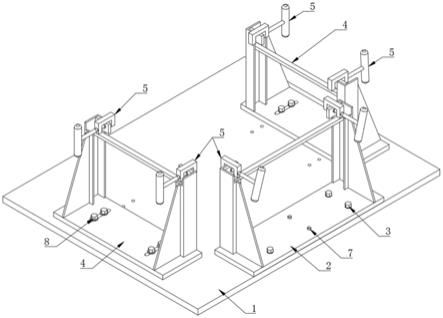 一种箱体简易组焊工装的制作方法