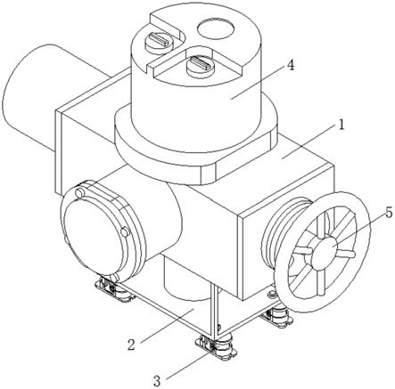 阀门电动执行器结构图图片