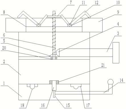 一种加工锁紧螺母用线切割夹具的制作方法