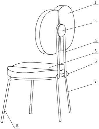 一种可拆卸榫卯椅子的制作方法