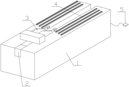 金属切板机用自动送料外控装置的制作方法