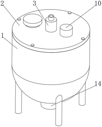 一种纺织工业助剂生产用混料罐的制作方法