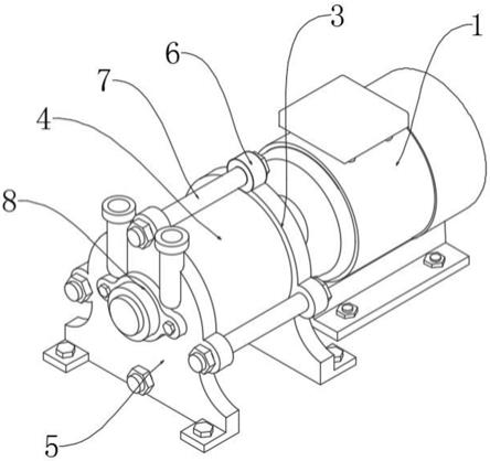 一种维护清理便捷的真空泵的制作方法