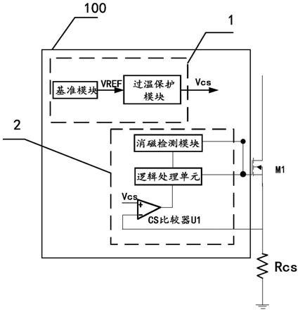 一种控制电路、过压保护电路、控制芯片及驱动电源的制作方法