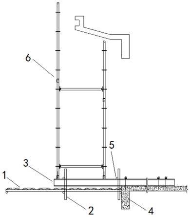 一种高空悬挑外架水平挑网快速装拆施工方法与流程