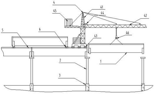 一种真空管道吊装系统及吊装施工方法与流程